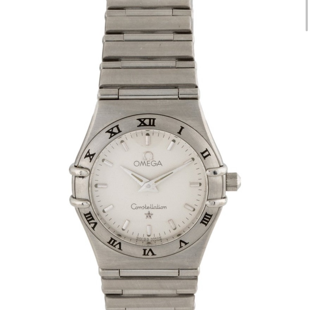 Omega Constellation Silver Watch
